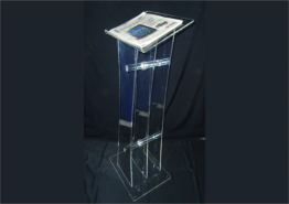 P�lpito Acr�lico Haste e Tarugo 