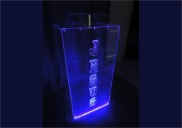 P�lpito Acr�lico Jesus